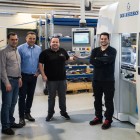 Bild Probeprägen der Medaille zum Stadtjubiläum