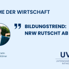 Bild Stimme der Wirtschaft: Bildungstrend: NRW rutscht ab